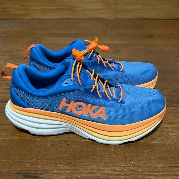 Hoka Bondi 8 Men’s 12 like new condition - Picture 4 of 8